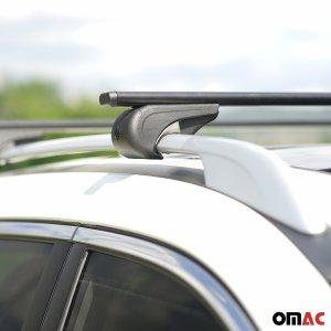Honda HR-V Roof Rack Cross Bars - Omac - Solid-Alpha V1 - Black - '19-'22